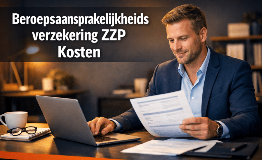beroepsaansprakelijkheidsverzekering zzp kosten