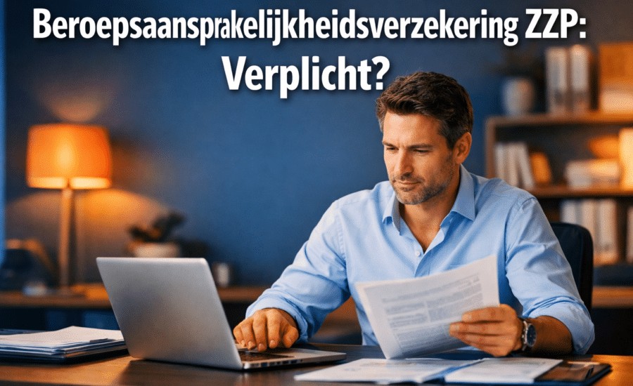 beroepsaansprakelijkheidsverzekering zzp verplicht