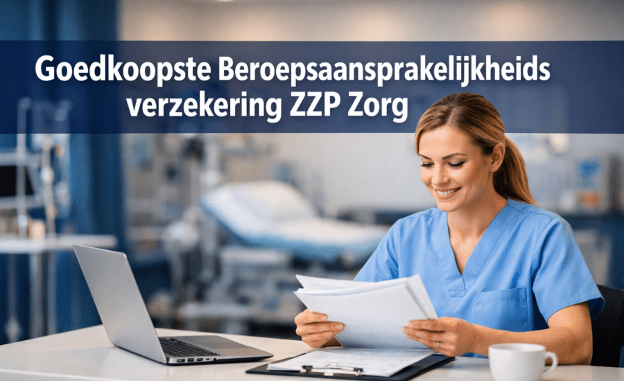 goedkoopste beroepsaansprakelijkheidsverzekering zzp zorg