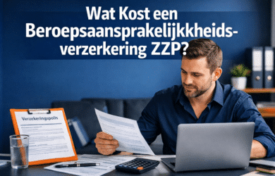 wat kost een beroepsaansprakelijkheidsverzekering zzp